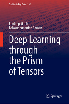 Hardcover Deep Learning Through the Prism of Tensors Book