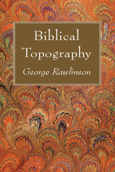 Hardcover Biblical Topography Book