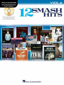Paperback 12 Smash Hits: Viola [With CD (Audio)] Book