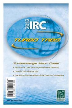 Loose Leaf 2012 International Residential Code Turbo Tabs for Softcover Edition (International Code Council Series) Book