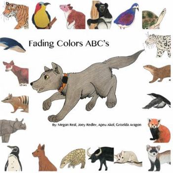 Paperback Fading Colors ABC's Book