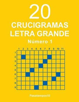 Paperback 20 Crucigramas Letra Grande - N. 1 [Spanish] Book