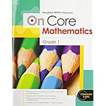 Paperback Houghton Mifflin Harcourt on Core Mathematics: Student Workbook Grade 1 Book