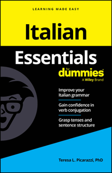 Paperback Italian Essentials for Dummies Book