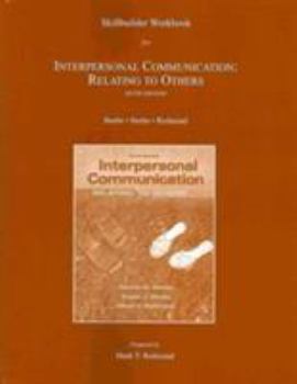 Paperback Skillbuilder Workbook for Interpersonal Communication: Relating to Others Book