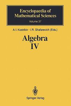 Paperback Algebra IV: Infinite Groups. Linear Groups Book