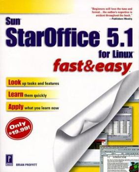 Paperback Sun Staroffice 5.1 Fast and Easy Book