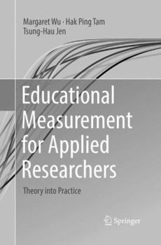 Paperback Educational Measurement for Applied Researchers: Theory Into Practice Book