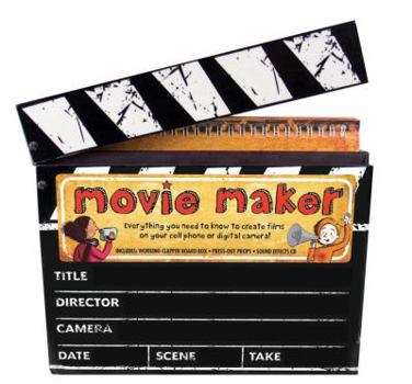Hardcover Movie Maker [With Special Effects Sticker Sheet and Clapper-Board Box, Press-Out Props, Storyboard Pad and CD ( Book