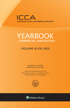 Hardcover Yearbook Commercial Arbitration, Volume XLVIII (2023) Book