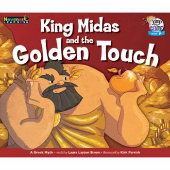 Paperback King Midas and the Golden Touch Leveled Text Book