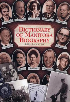 Paperback Dictionary of Manitoba Biography Book