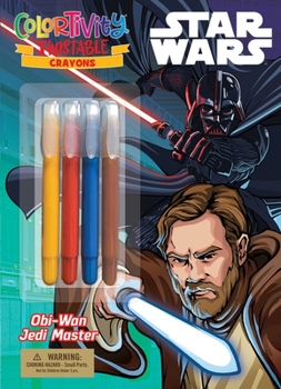 Paperback Star Wars: Obi-WAN Jedi Master: With Twist-Up Crayons Book