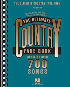 Paperback The Ultimate Country Fake Book: C Instruments Book