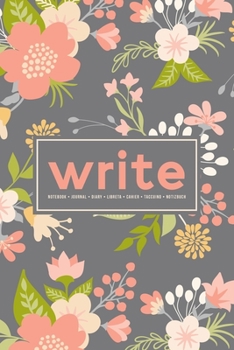 Paperback Write: Notebook - Journal - Diary- Libreta - Cahier - Taccuino - Notizbuch: 110 Pages for Writing, Drawing, Sketching & Organ Book