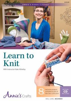 DVD Learn to Knit: With Instructor Kate Atherley Book