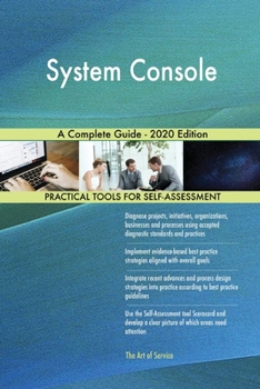 Paperback System Console A Complete Guide - 2020 Edition Book