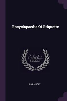 Paperback Encyclopaedia Of Etiquette Book