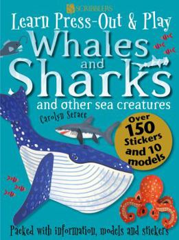 Paperback Whales and Sharks and Other Sea Creatures Book