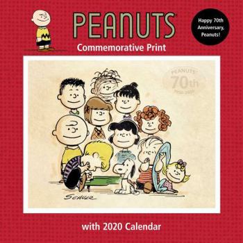 Peanuts 2020 Commemorative Print with Wall Calendar