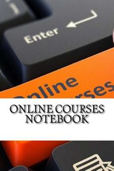 Paperback Online Courses Notebook Book