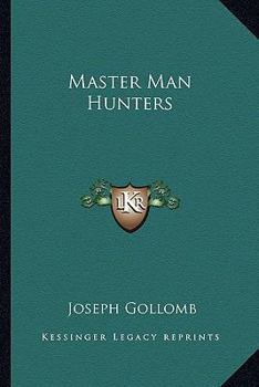 Paperback Master Man Hunters Book