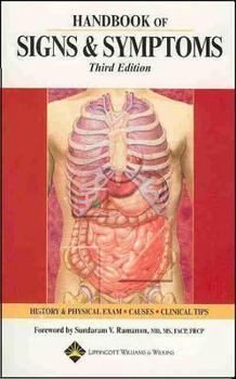 Paperback Handbook of Signs & Symptoms Book