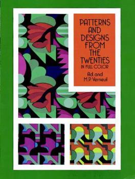 Paperback Patterns and Designs from the Twenties in Full Color Book