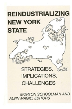 Paperback Reindustrializing New York State: Strategies, Implications, Challenges Book