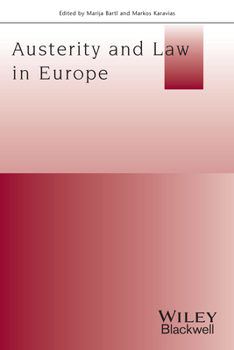 Paperback Austerity and Law in Europe Book