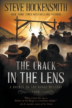 Paperback The Crack in the Lens: A Western Mystery Series Book