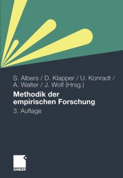 Paperback Methodik Der Empirischen Forschung [German] Book