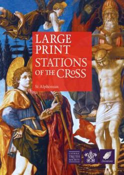 Paperback Large Print Stations of the Cross Book