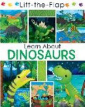 Hardcover Learn About Dinosaurs - Lift the Flap Activity Kids Books - Childrens Books, Toddler Books Book