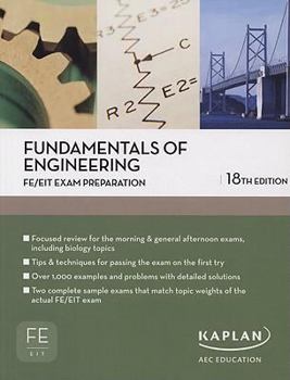 Paperback Fundamentals of Engineering Book