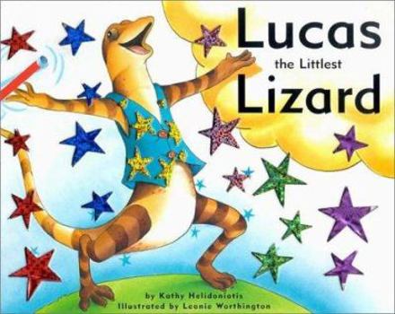 Hardcover Lucas the Littlest Lizard Book