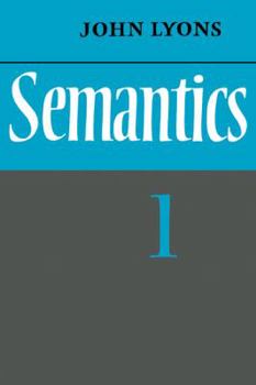 Paperback Semantics: Volume 1 Book