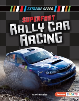 Library Binding Superfast Rally Car Racing Book