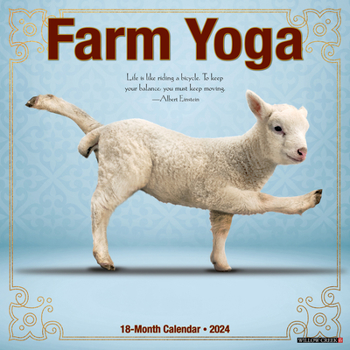 Calendar Farm Yoga 2024 12 X 12 Wall Calendar Book