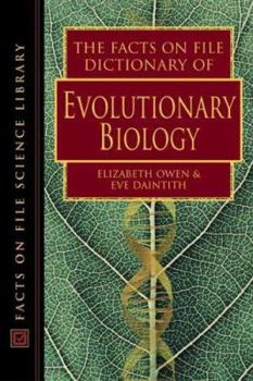 Hardcover The Facts on File Dictionary of Evolutionary Biology Book