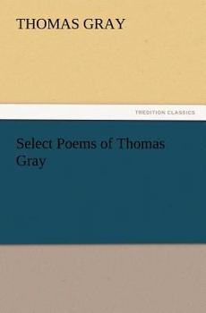 Paperback Select Poems of Thomas Gray Book