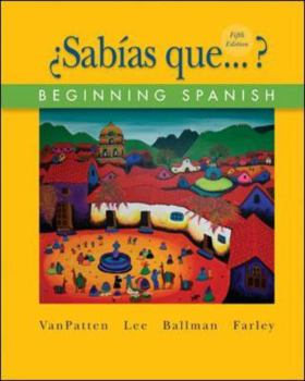Hardcover Sabias Que: Beginning Spanish Book
