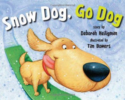Hardcover Snow Dog, Go Dog Book