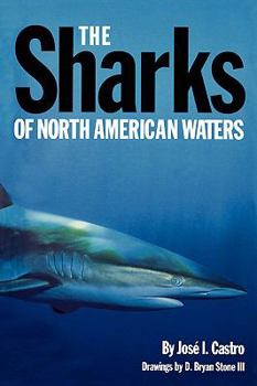 Paperback The Sharks of North American Waters Book