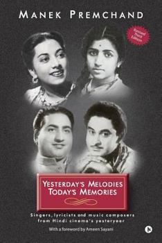 Paperback Yesterday's Melodies Today's Memories Book