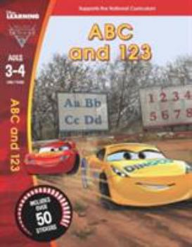 Paperback Cars 3: ABC and 123 (Ages 3-4) (Disney Learning) Book