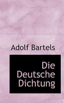 Paperback Die Deutsche Dichtung [German] Book