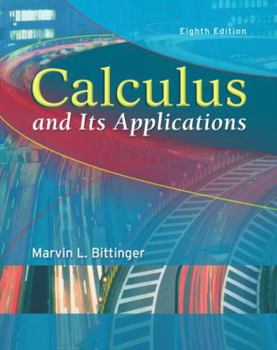 Hardcover Calculus and Its Applications (8th Edition) Book