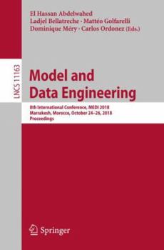 Paperback Model and Data Engineering: 8th International Conference, Medi 2018, Marrakesh, Morocco, October 24-26, 2018, Proceedings Book