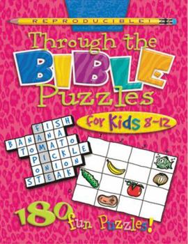 Paperback Through the Bible Puzzles for Kids 8-12 (Teacher Training Series) Book